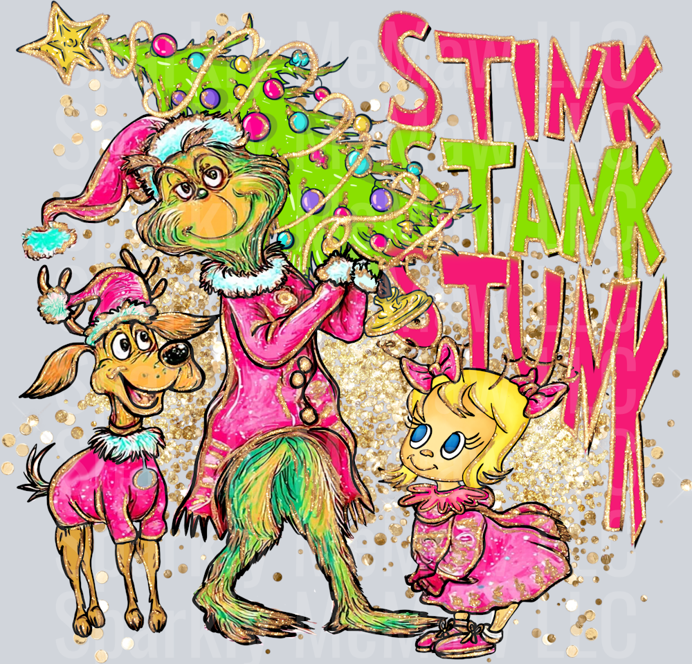 Stink UV DTF Decal