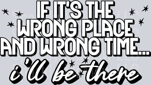 i_ll be there UV DTF Decal