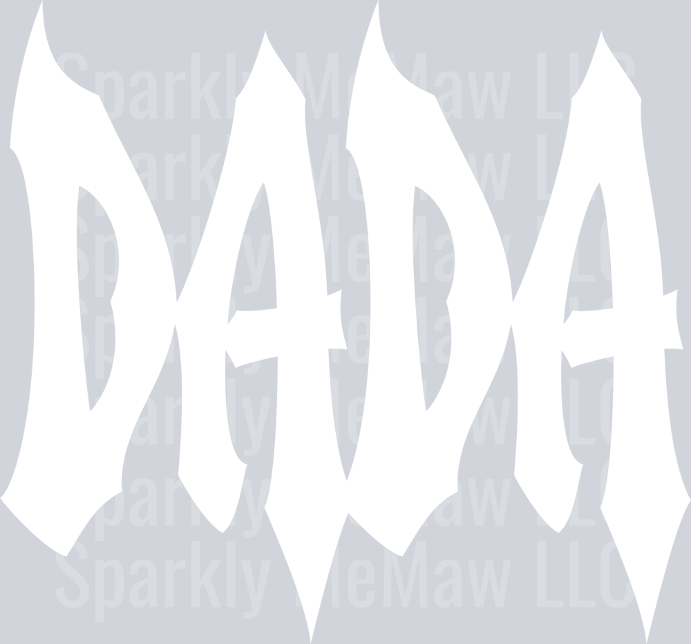 dada UV DTF Decal