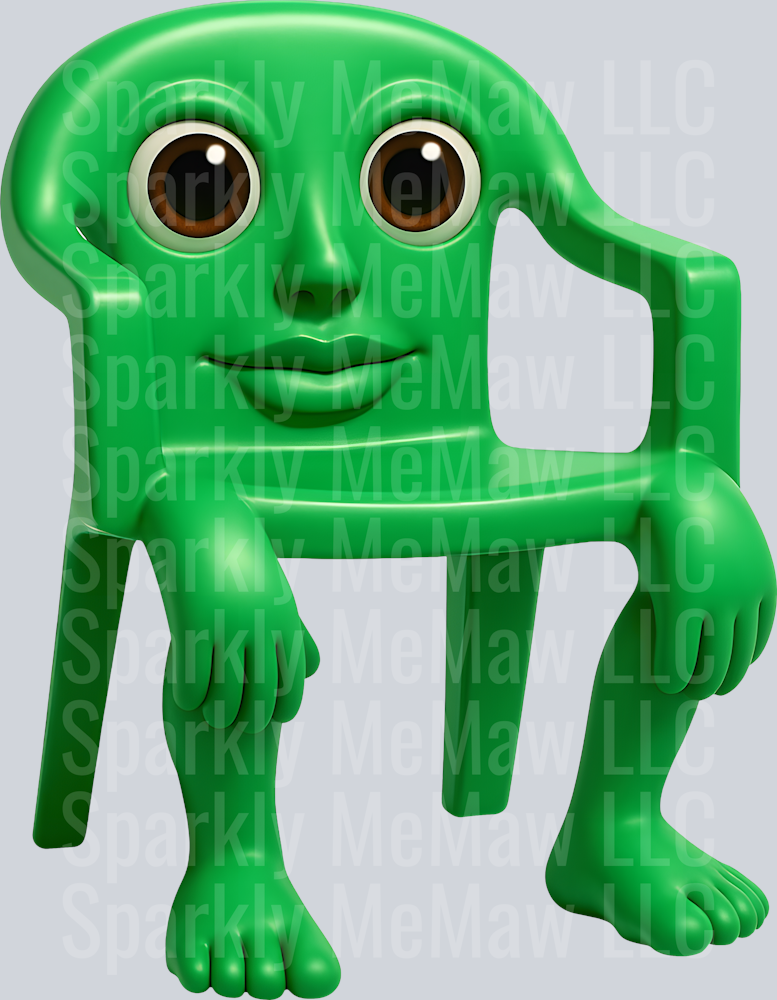 Karkerkar Kurkur Brain Rot UV DTF Decal