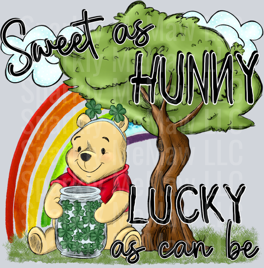 Sweet As Hunny DTF Transfer (Fabrics Only)