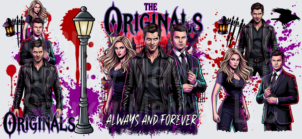 The Originals Always And Forever UV DTF 16 OZ Wrap