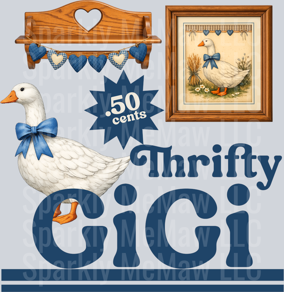 Thrifty Gigi UV DTF Decal