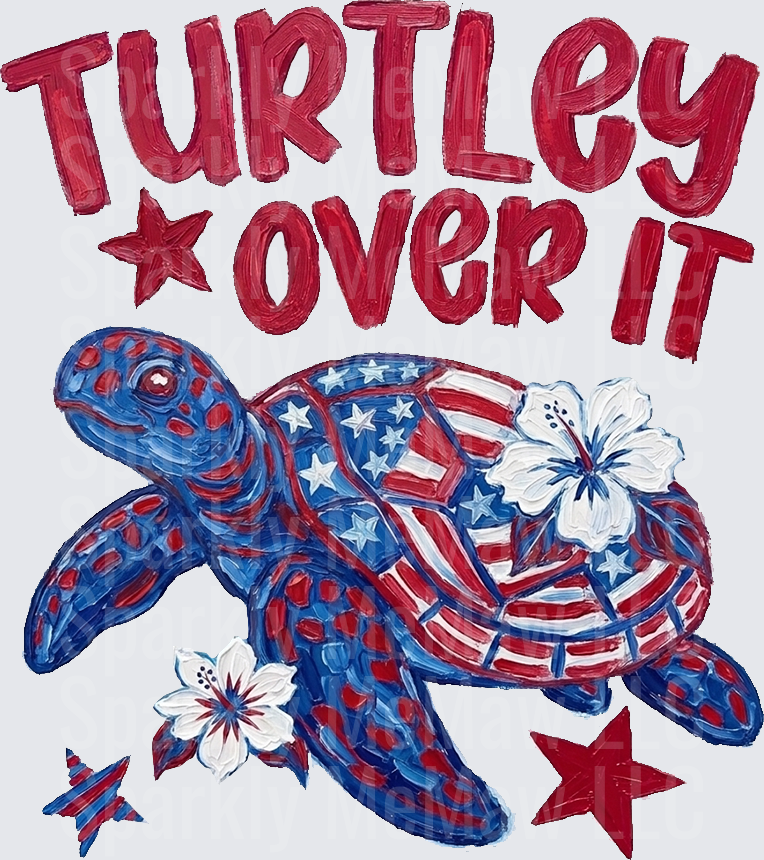 turley over it red white blue