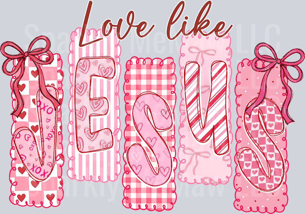 Valentine UV DTF DecaL 5