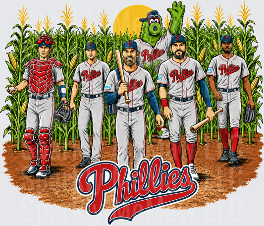 Philadelphia Phillies Field of Dreams UV Decal Decal