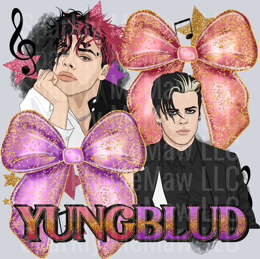 YungBlud UV DTF Decal
