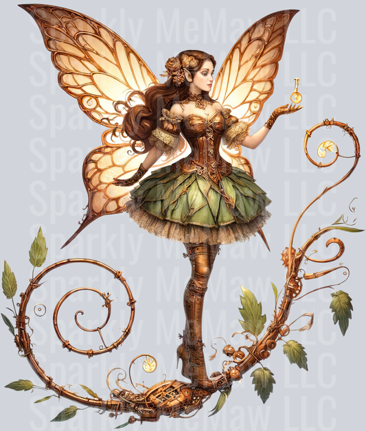 Fairy  SteamPunk UV DTF Decal 5