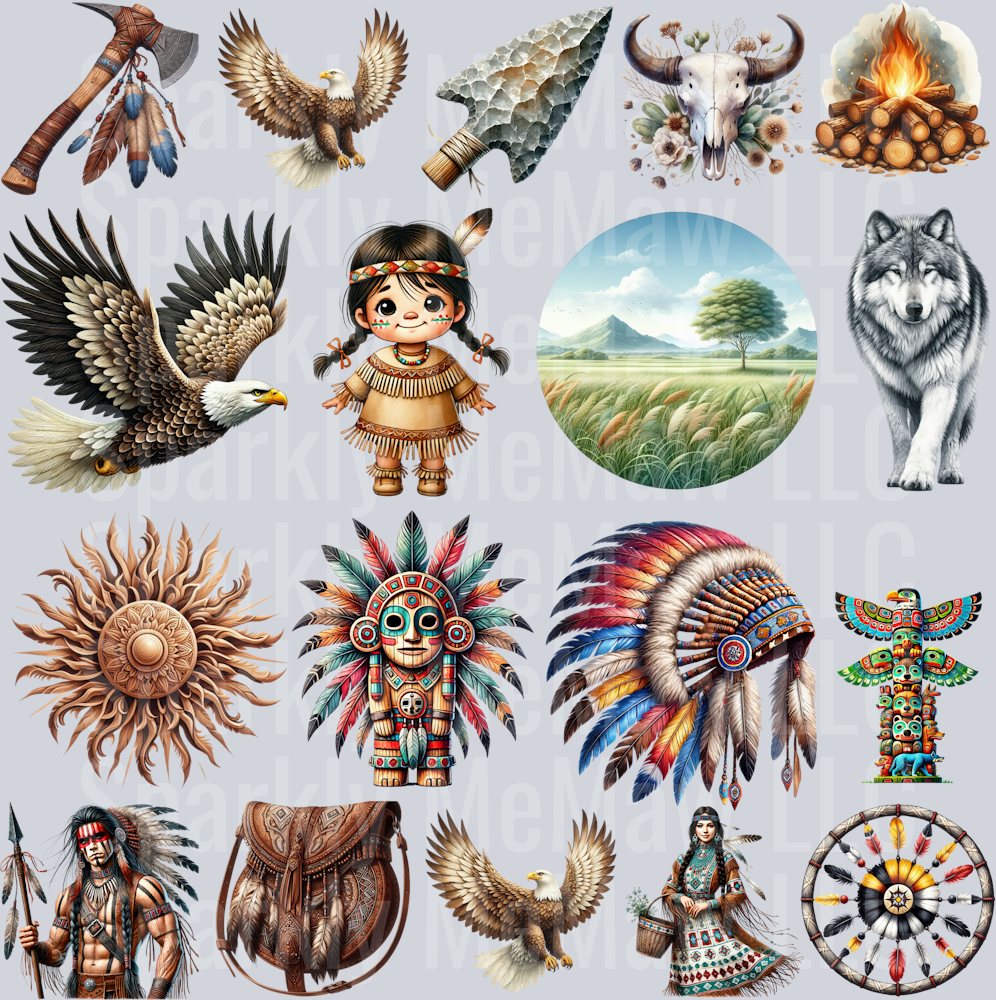 Native 10x10 UV DTF Element Sheet