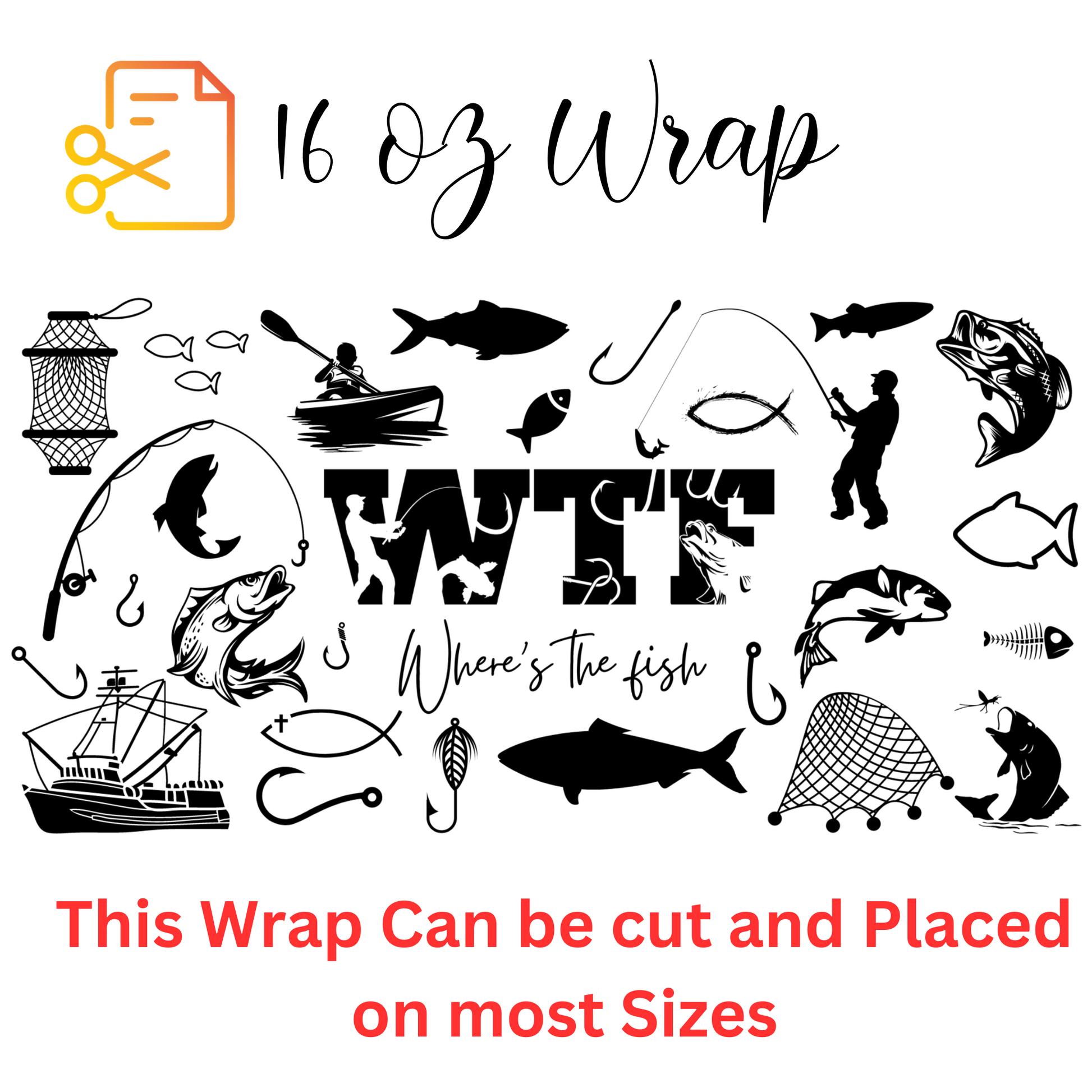 Mermaid UV DTF wrap