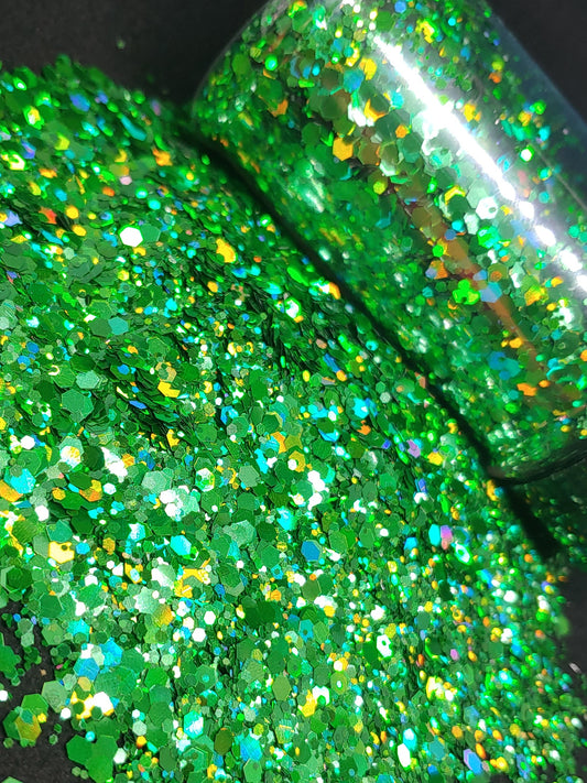CASH MONEY holographic chunky Glitter Mix