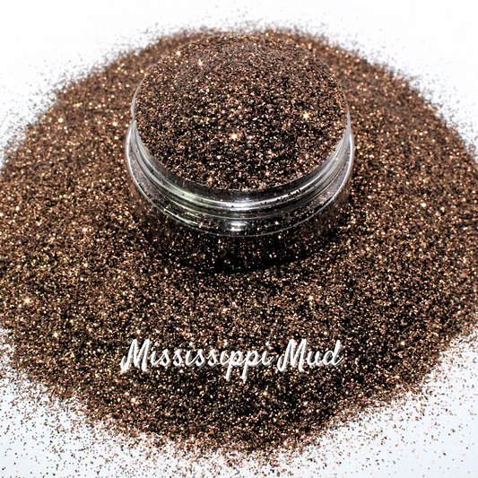 Mississippi Mud Metallic Fine Glitter