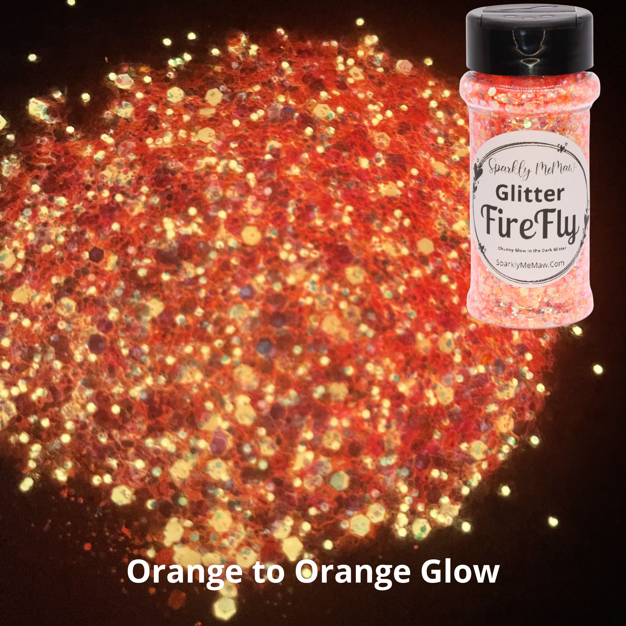 FireFly Chunky Glow in the Dark Glitter Mix – Sparkly MeMaw LLC