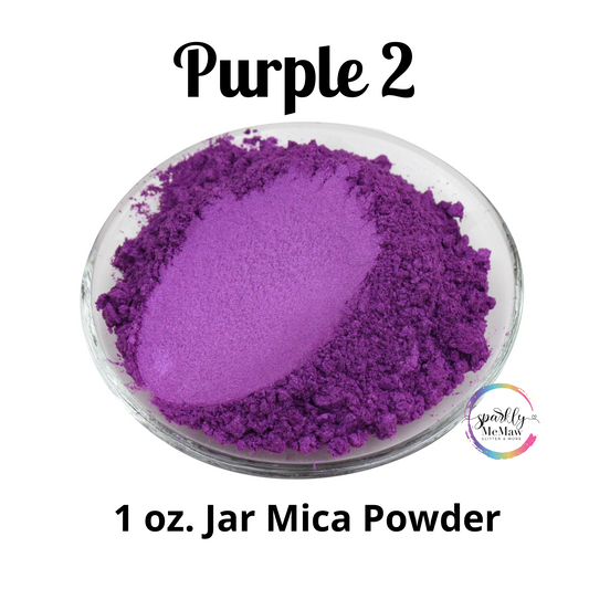 Purple 2 SMM Mica Powder 1 oz Jar!