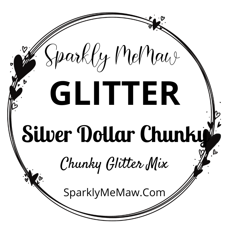 Silver Dollar Chunky Glitter Mix