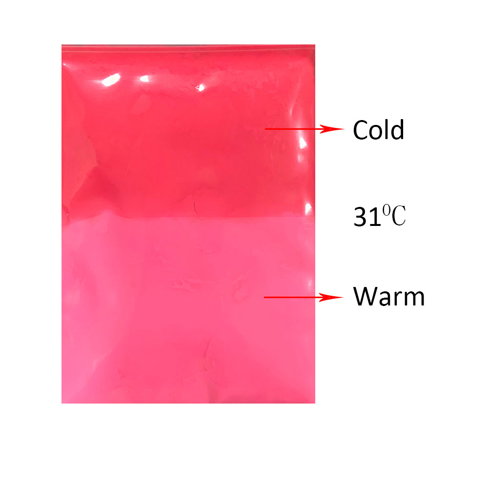 Red to Neon Pink Thermal Mica Powder