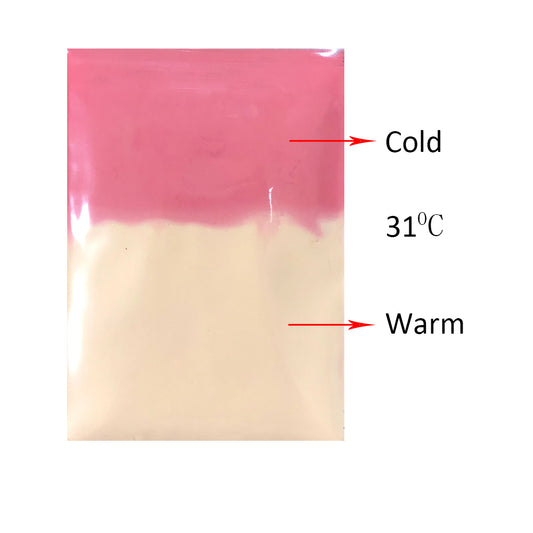 Pink to Faint Yellow Thermal Mica Powder