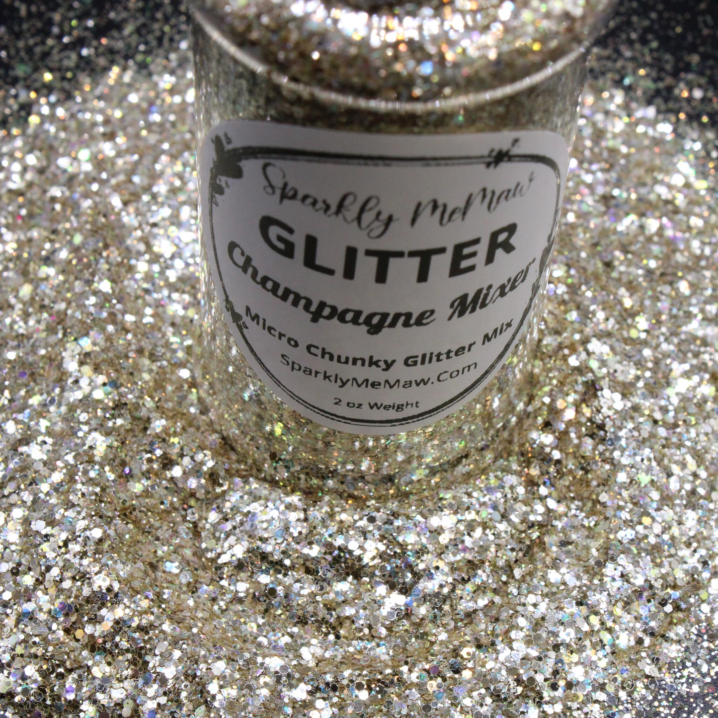 Champagne Mixer Micro Chunky Glitter Mix