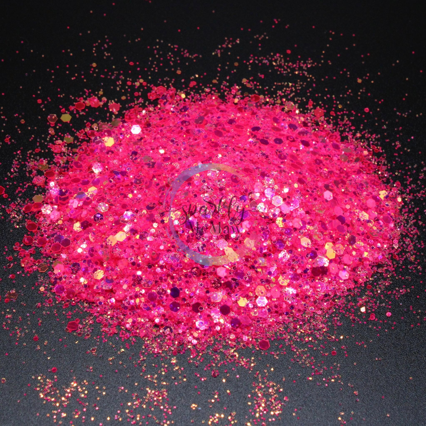 Hotter than u Pink Chunky Glitter Mix