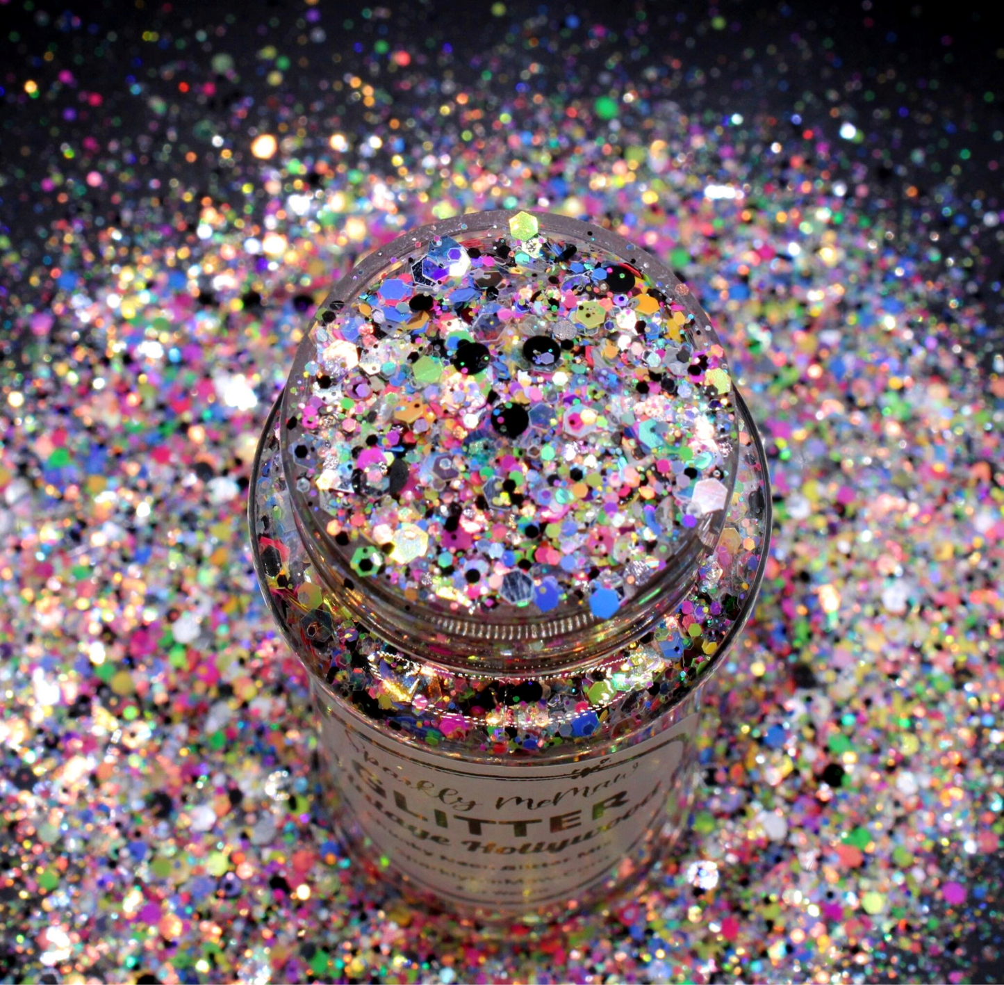 Vintage Hollywood Chunky Neon Glitter Mix