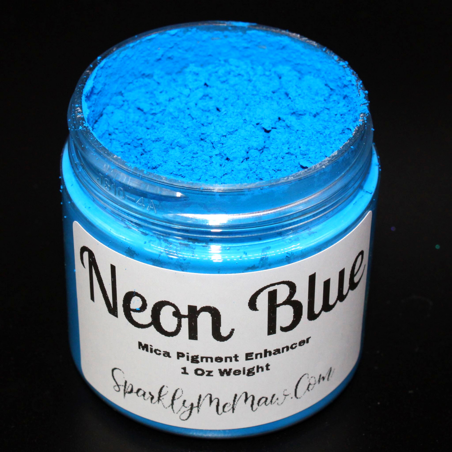 Neon Blue Mica Pigment Enhancer 1 oz Jar!