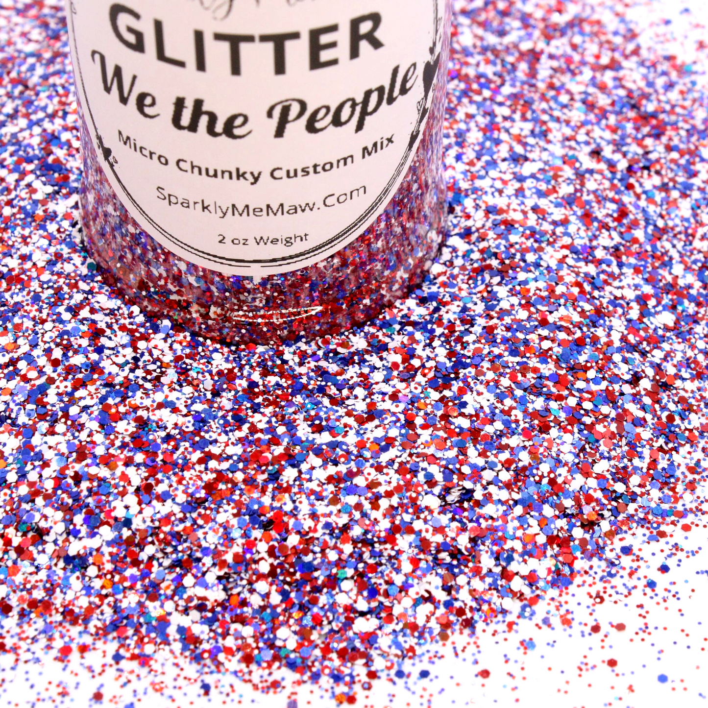 We The People Custom Micro Chunky Glitter Mix