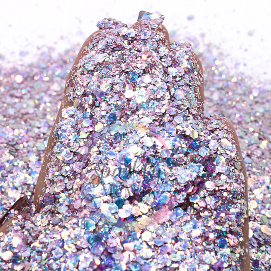 Rock Candy 3D holographic Color Shifting Chunky Glitter