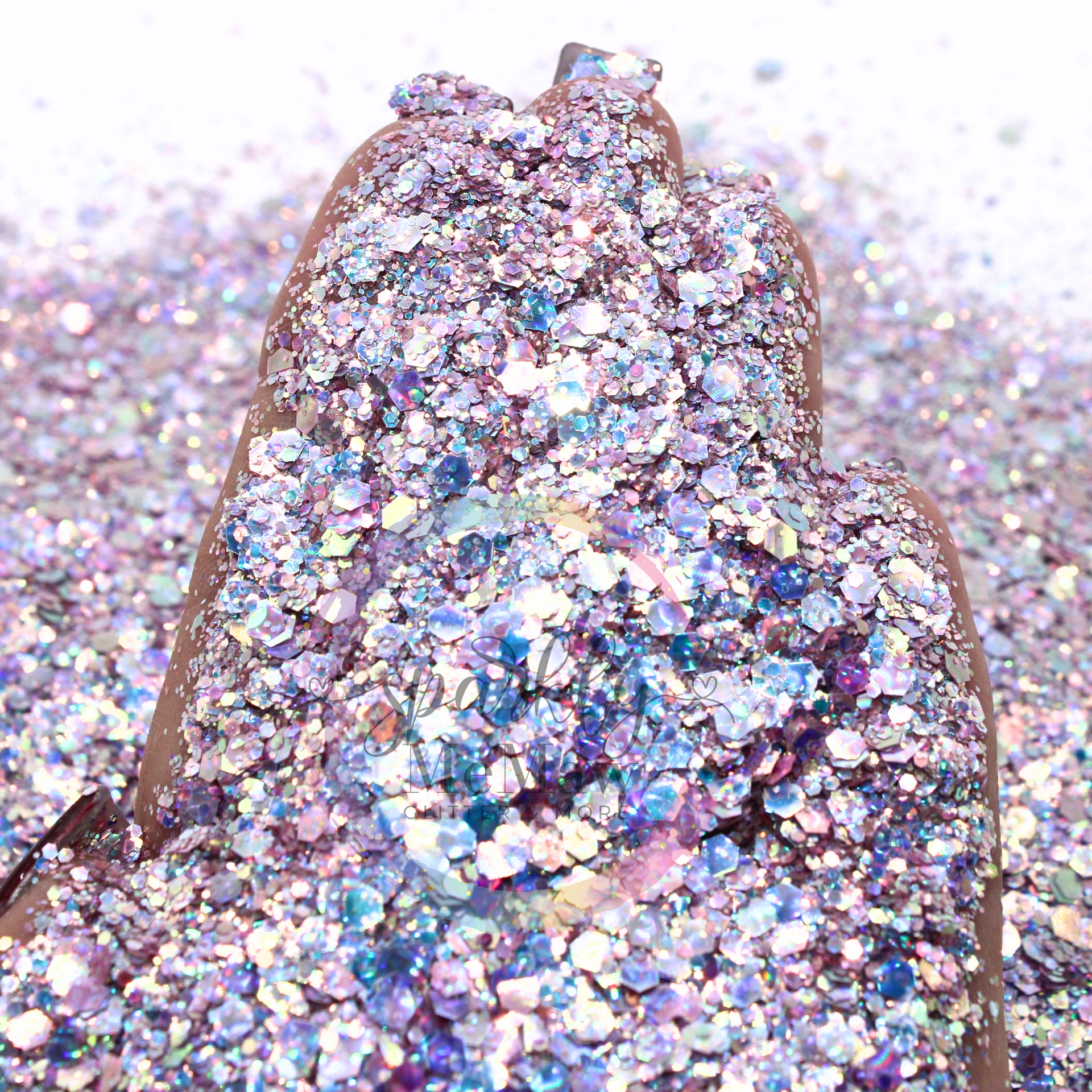 Rock Candy 3D holographic Color Shifting Chunky Glitter – Sparkly