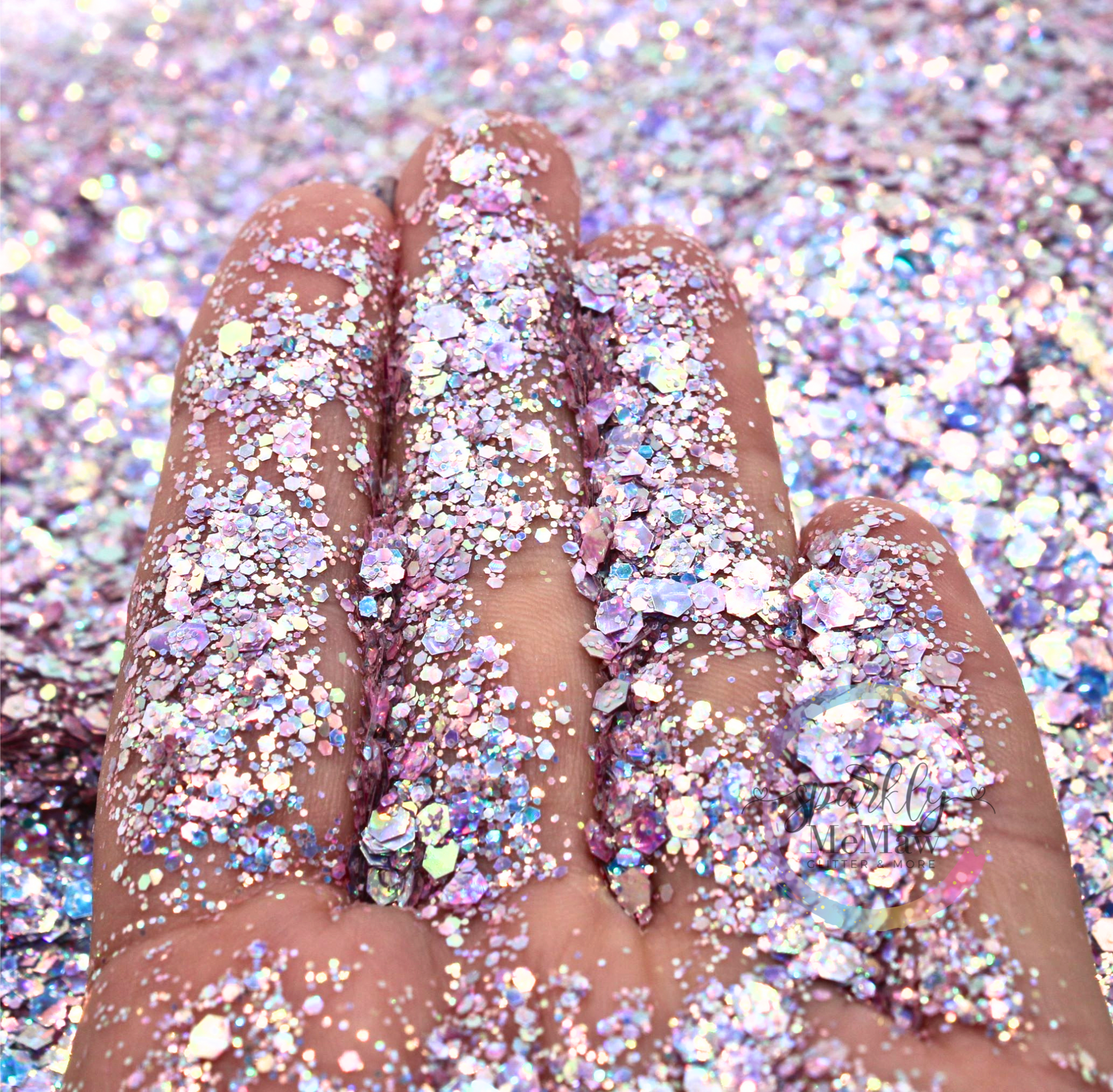 Rock Candy 3D holographic Color Shifting Chunky Glitter – Sparkly MeMaw LLC