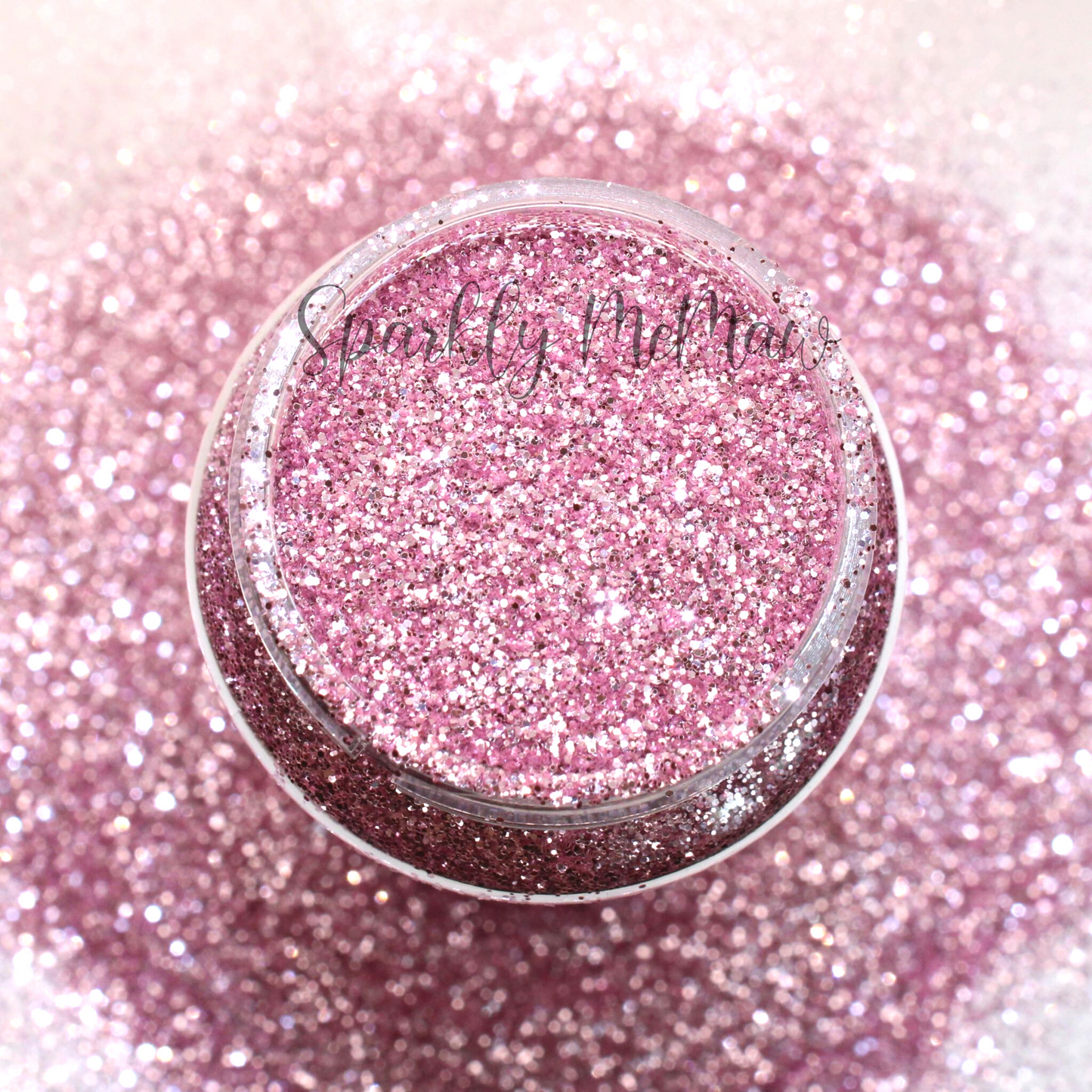 Delicate Pink Basic Fine Metallic Glitter Mix