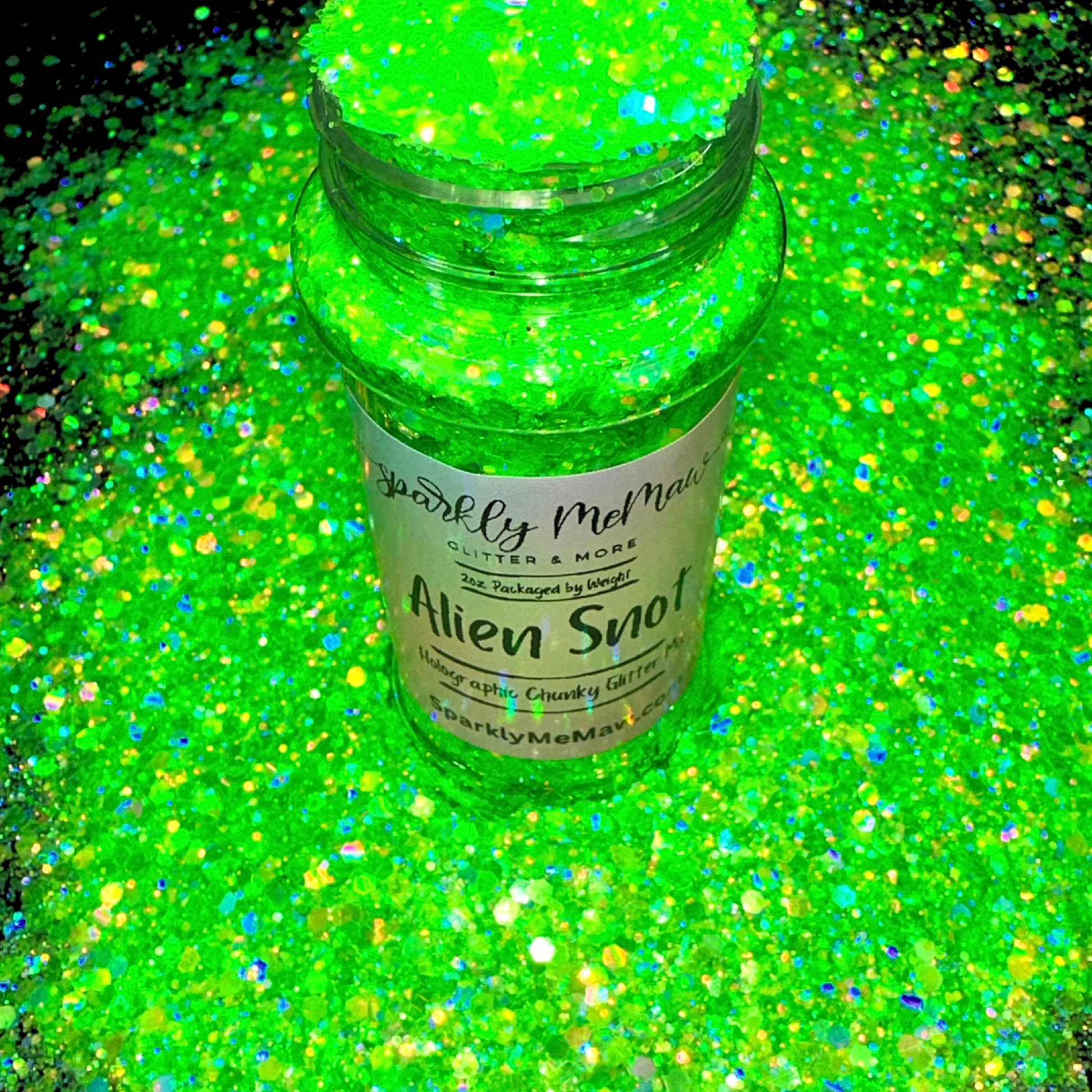 Highlighter Chunky Neon Glitter Mix – Sparkly MeMaw LLC