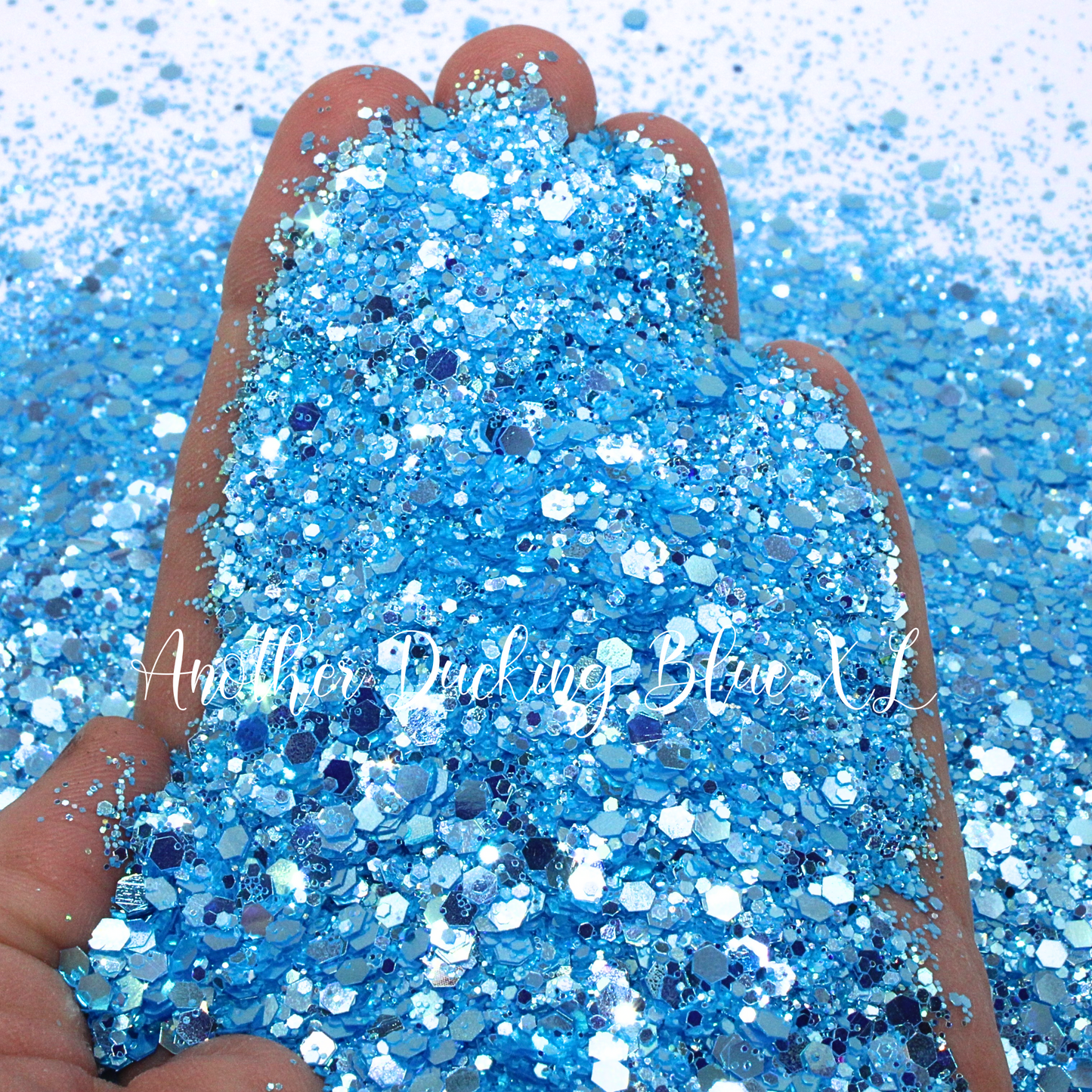Another Ducking Blue XL Chunky Glitter Mix