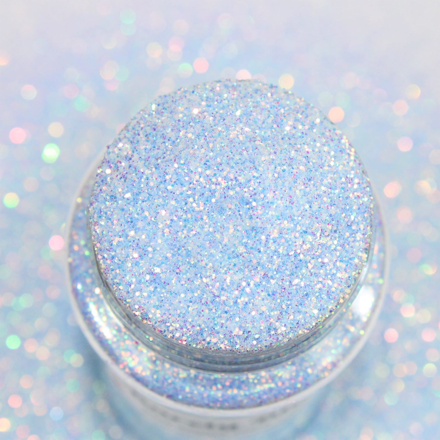 Barely Blue Fine Tinted  Glitter