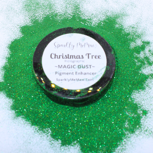 Christmas Tree Holographic - MeMaws' Magic Dust Pigment Enhancer