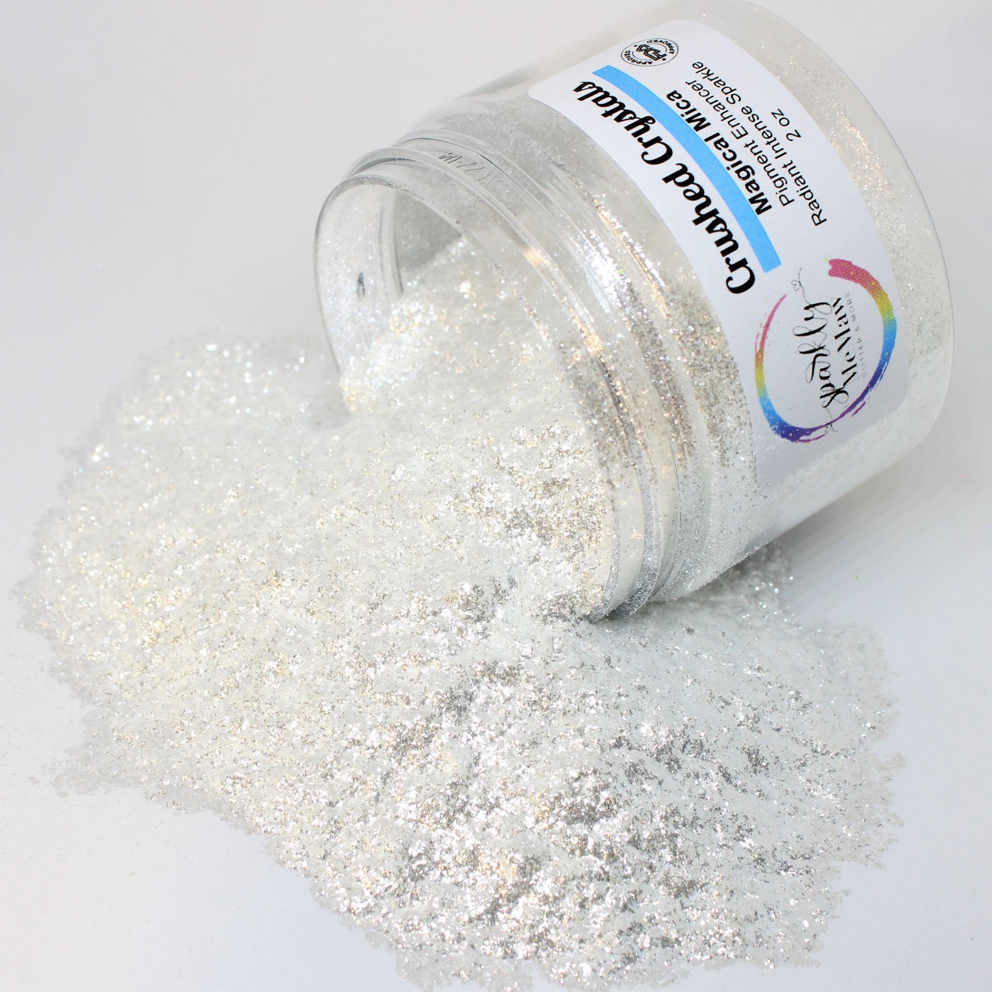 Crushed Crystal Mica Powder Pigment (56g) Multipurpose DIY Arts  and Crafts, Cosmetic Grade, Soap,Resin Epoxy,Paint, Slime, Mold Making,  Candle Making, Nail Art (Ultra Fine Glitter, 2oz) Powder Pigment : Arts,  Crafts