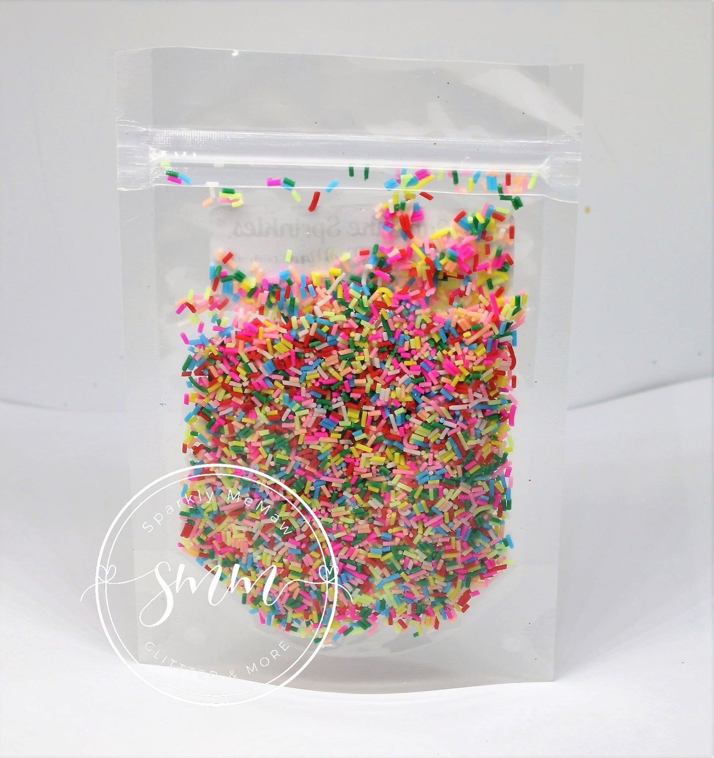 CupCake Sprinkles Poly clay Mixed colors