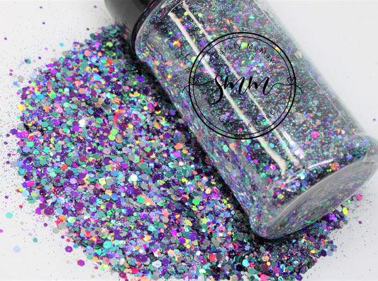 Dope Soul Hand Mixed Chunky/Fine Holographic Mixed Glitter