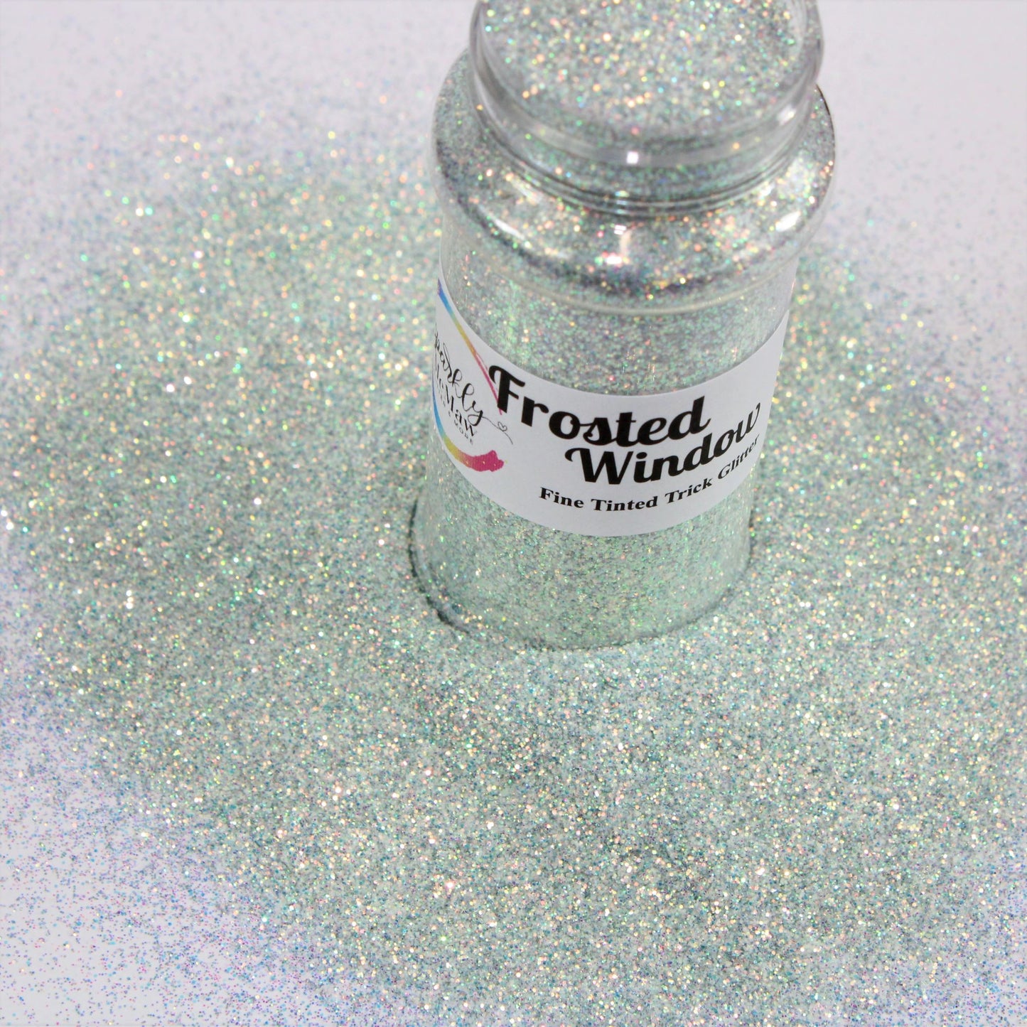 Frosted Window Fine Tinted High Sparkle Trick Glitter