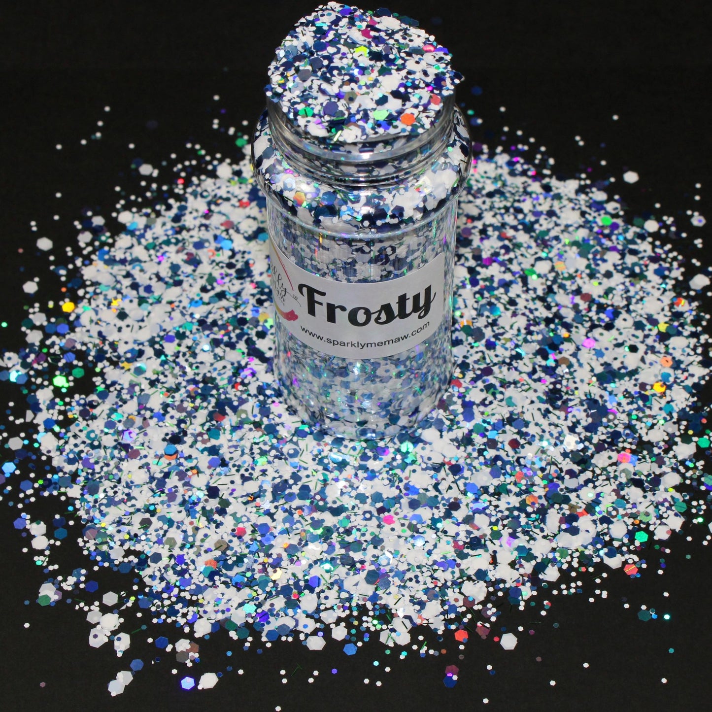 Frosty Holographic Chunky Glitter Mix