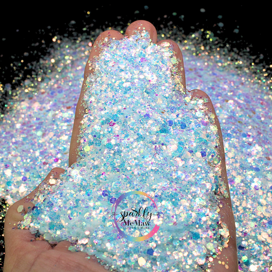 Glass Slippers Chunky Pastel Opal Glitter Mix