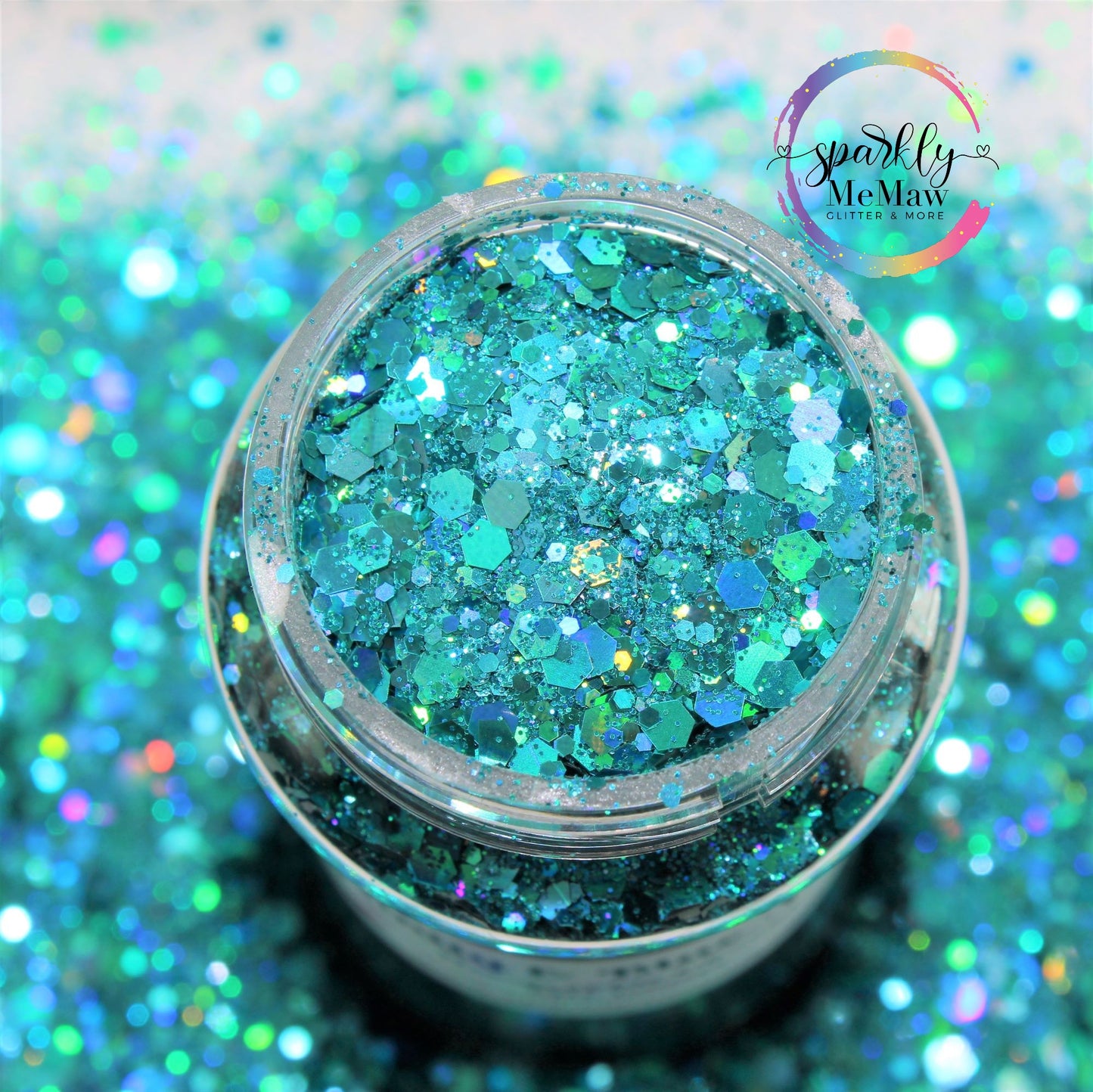 Infinity & Blue-Yond Chunky Holographic Glitter