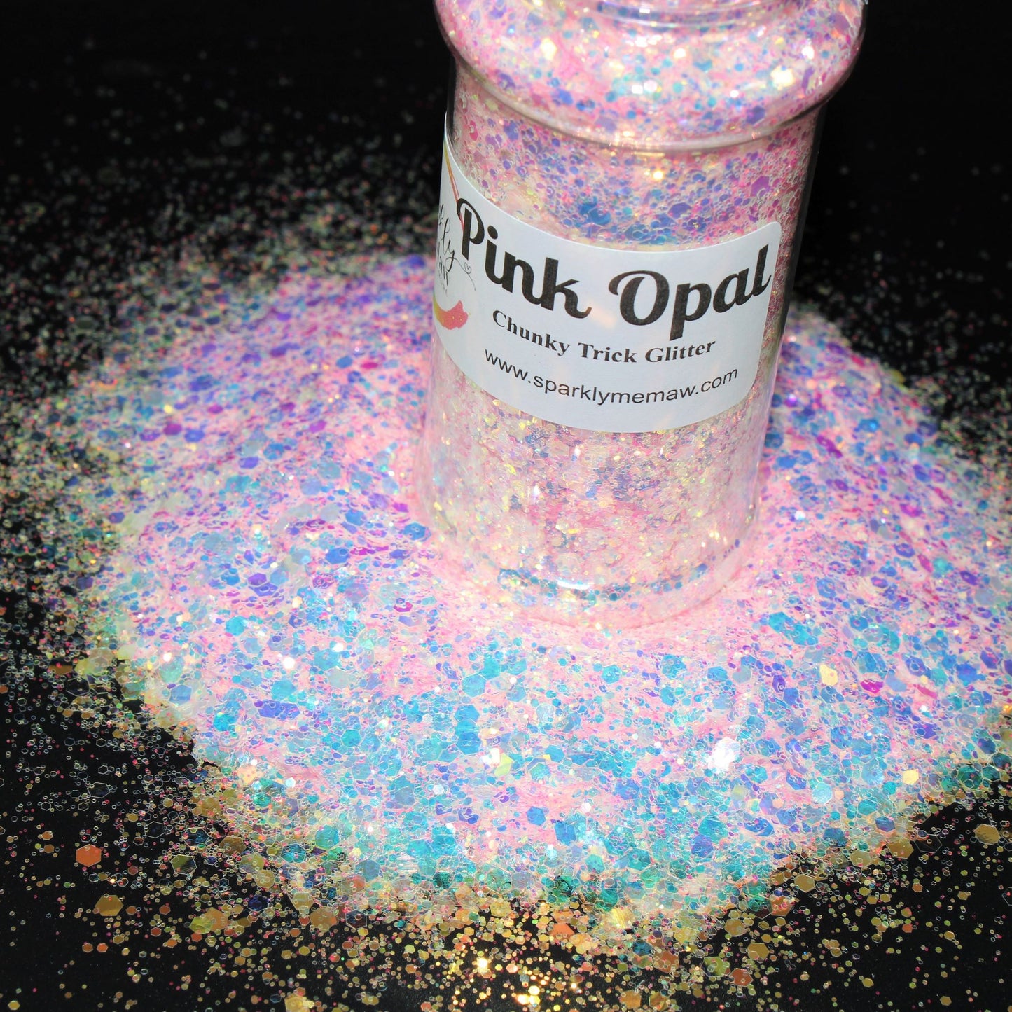 Pink Opal 2.0 Chunky Opal Trick Glitter