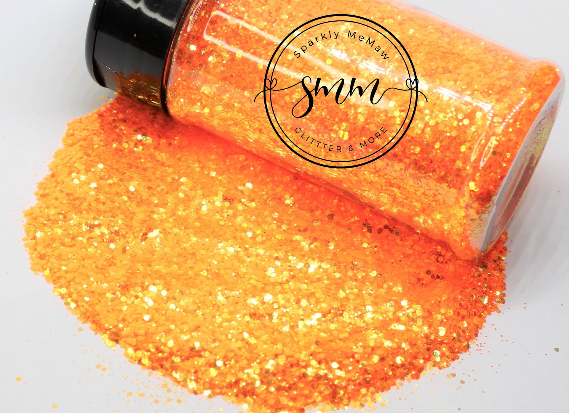 Tangerine Orange Glitter, Bulk Glitter